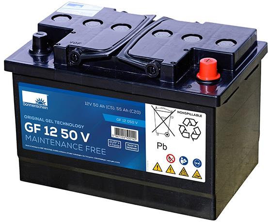 SONNENSCHEIN GEL GF 12 050 V, 12V, C5/50Ah, C20/55Ah