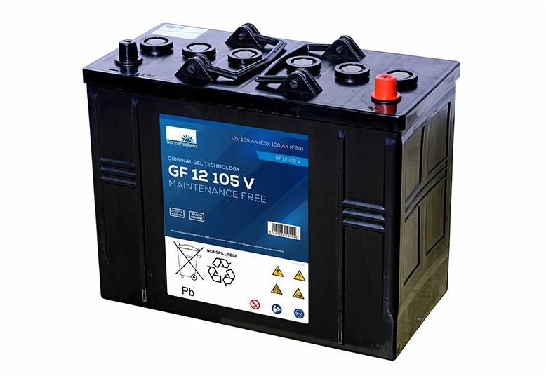 SONNENSCHEIN GEL GF 12 105 V, 12V, C5/105Ah, C20/120Ah
