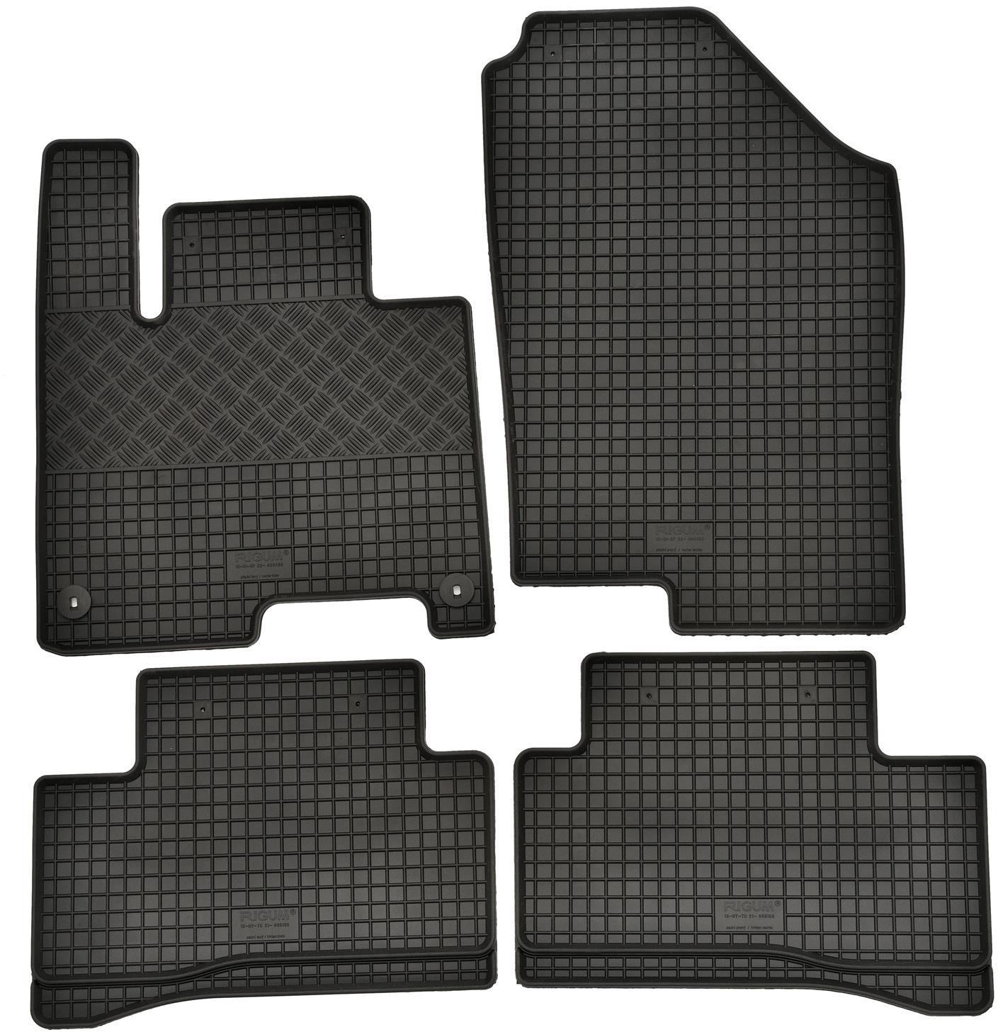 ACI gumové koberečky černé (sada 4 ks) pro Kia SPORTAGE 10/21-