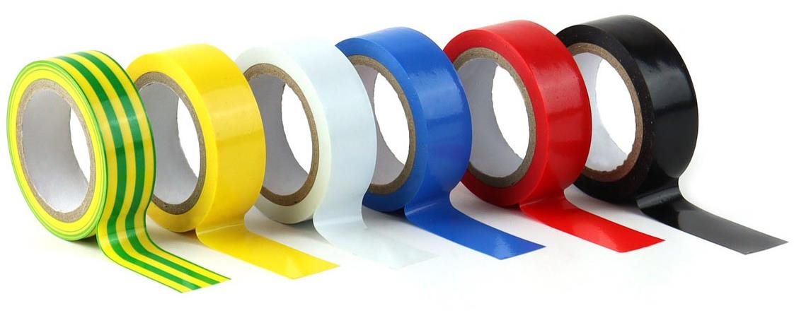 AMIO páska izolační 15 mm × 5 m barevná sada 6 ks