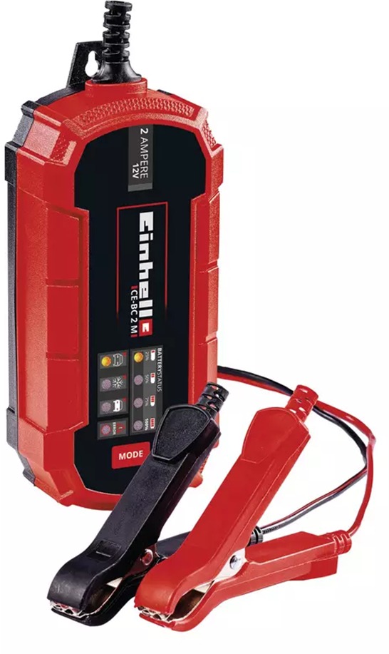 EINHELL Nabíječka autobaterií CE-BC 2 M, s mikroprocesorem a krytím IP65, 1002215