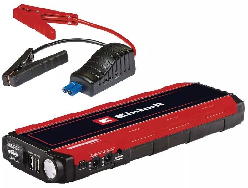EINHELL Jump-Start & Powerbanka CE-JS 18/1 s kapacitou 3x 6 000 mAh