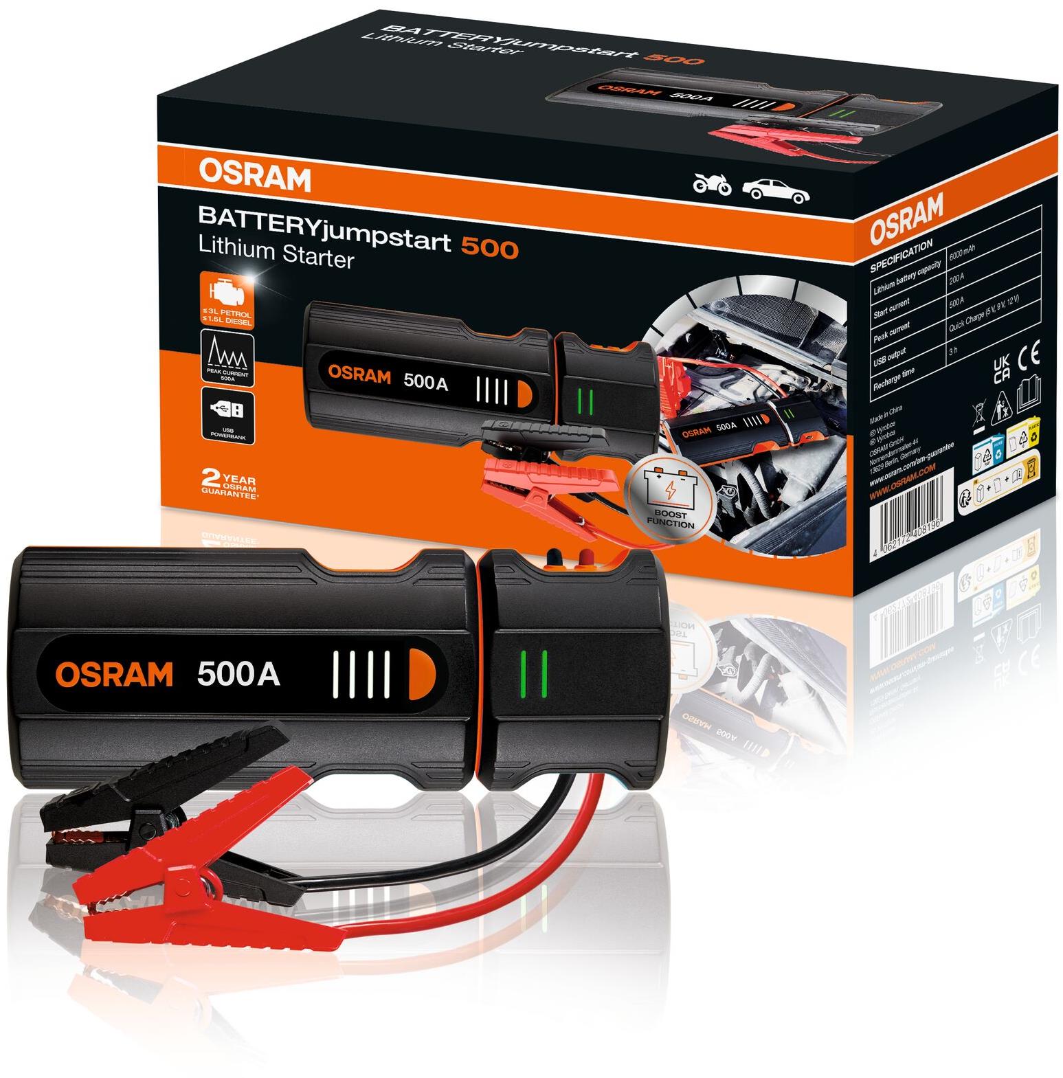 OSRAM BATTERYjumpstart 500