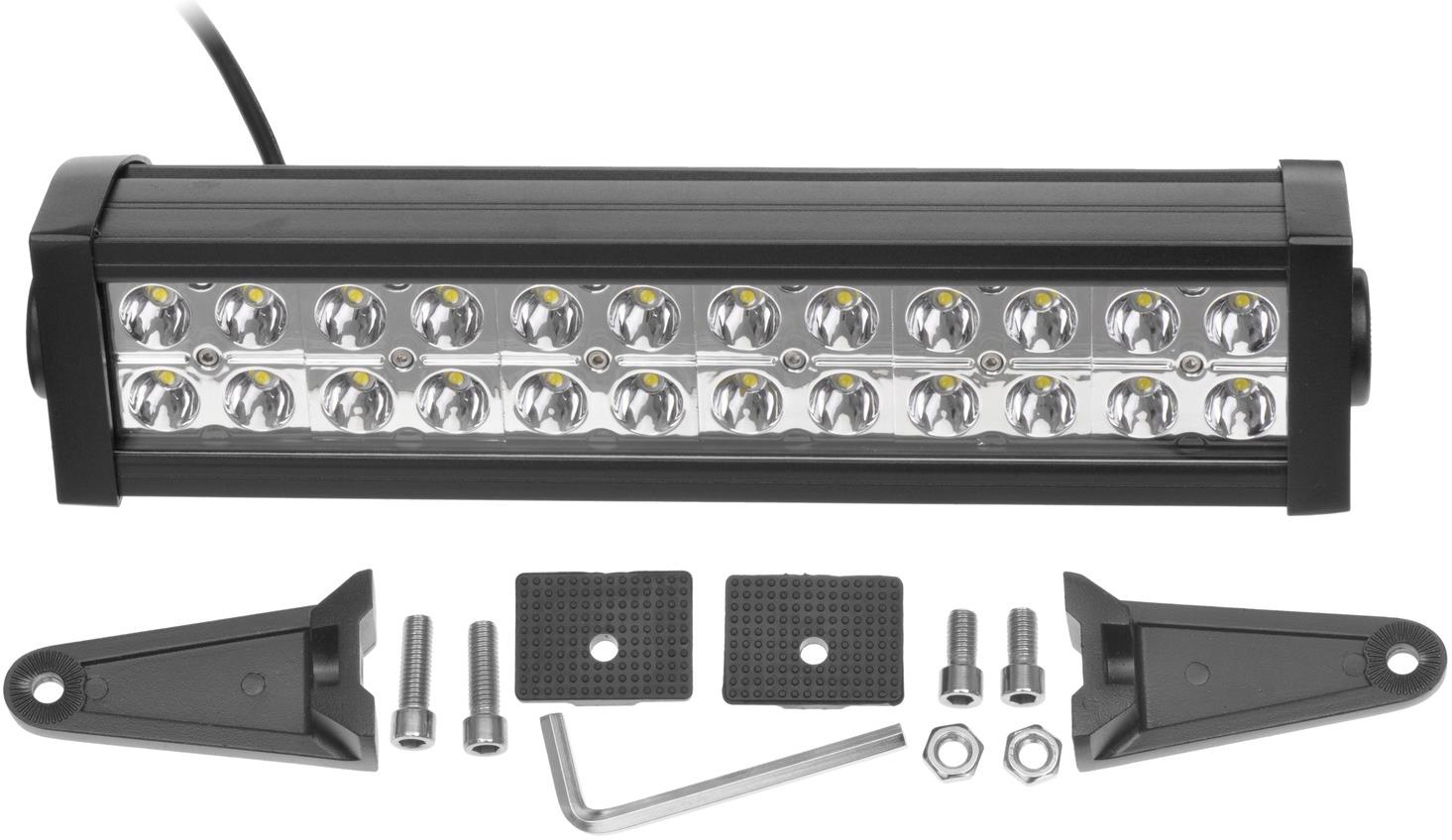 AMIO LED pracovní světlo 72 W, napětí 9-36 V, 24 LED Epistar, délka 400 mm