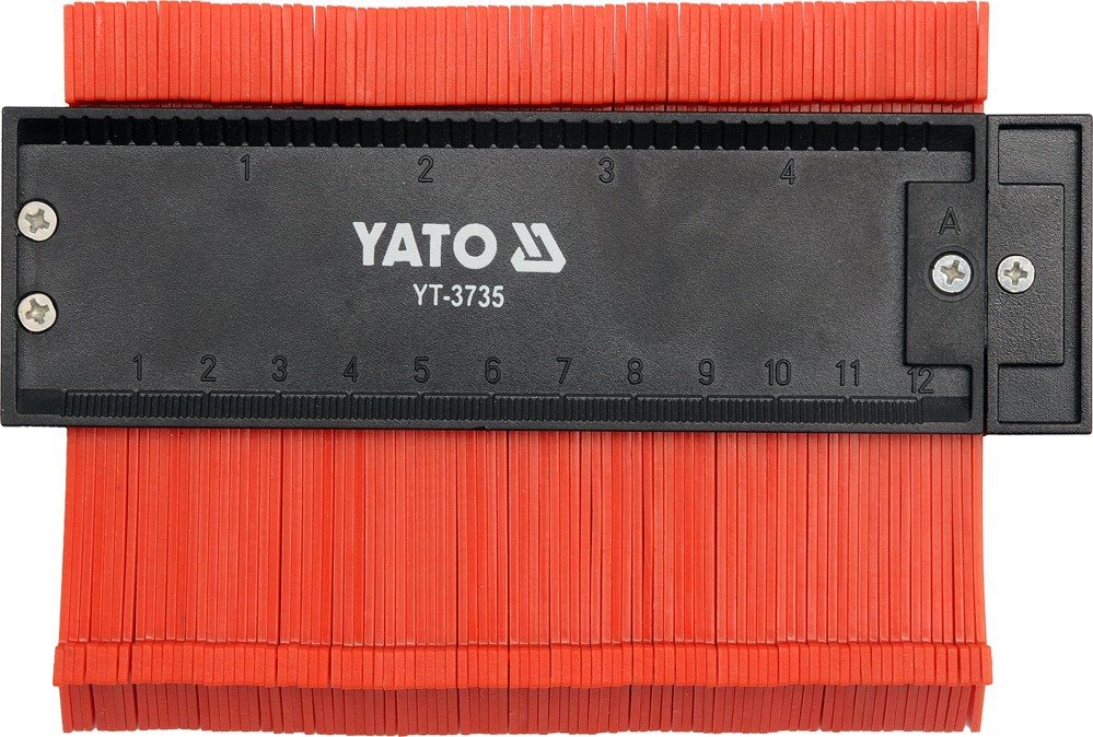 YATO Šablona na profily 125 mm magnetická YT-3735
