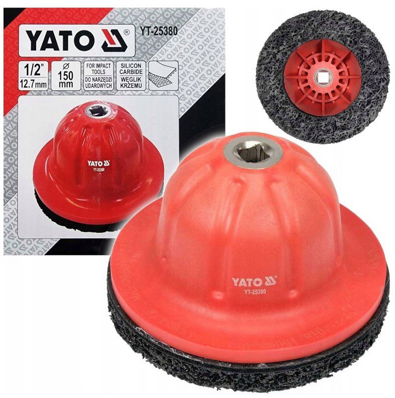 Yato YT-25380 Brusný kotouč na čištění nábojů a brzdových kotoučů 150 mm 1 / 2"