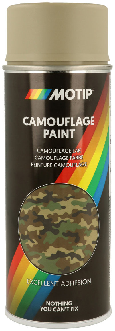 Motip Camouflage šedý 400 ml