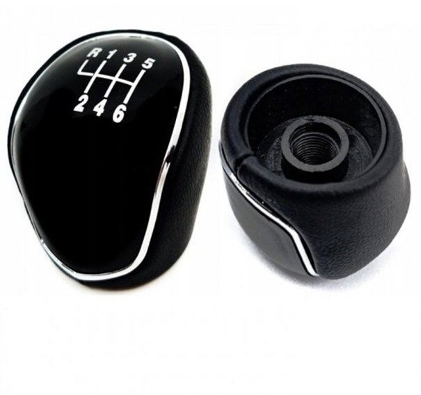 PROTEC Hlavice řadící páky, Ford Kuga 2008 - 2019 6st černá