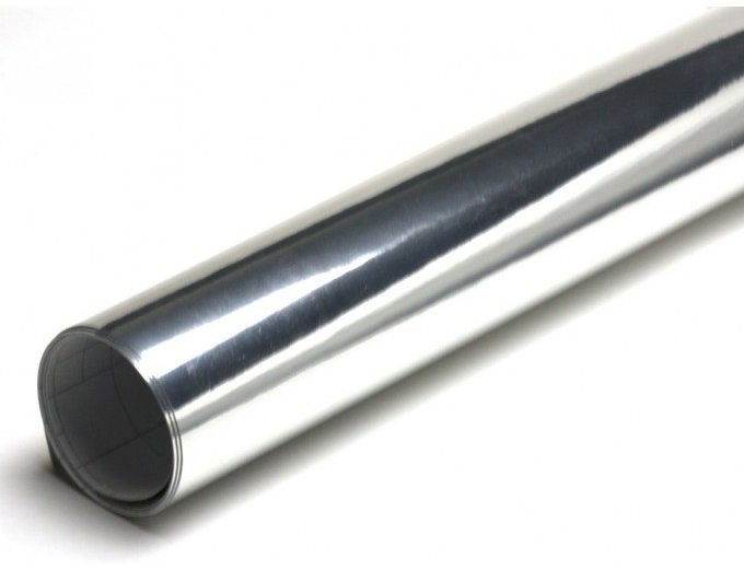 PREXIM Folie ozdobná 50 × 60 cm chrom