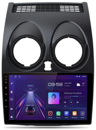 Junsun Autorádio NISSAN QASHQAI 2006 - 2013 s původní navigací, podporuje originální kamery, CarPlay