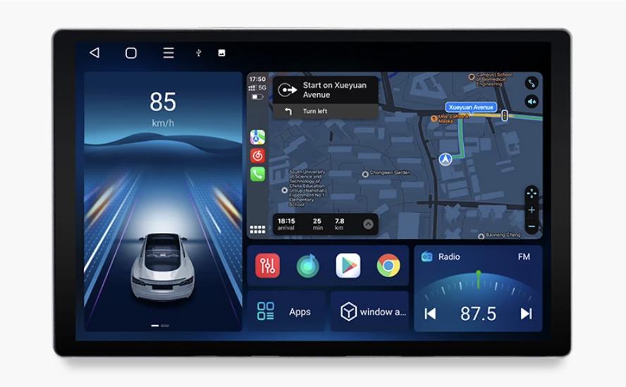 Hizpo 2GB RAM 13" Android Autorádio do BMW E46 M3 318/320/325/330/335 s Apple CarPlay, 4G MODUL