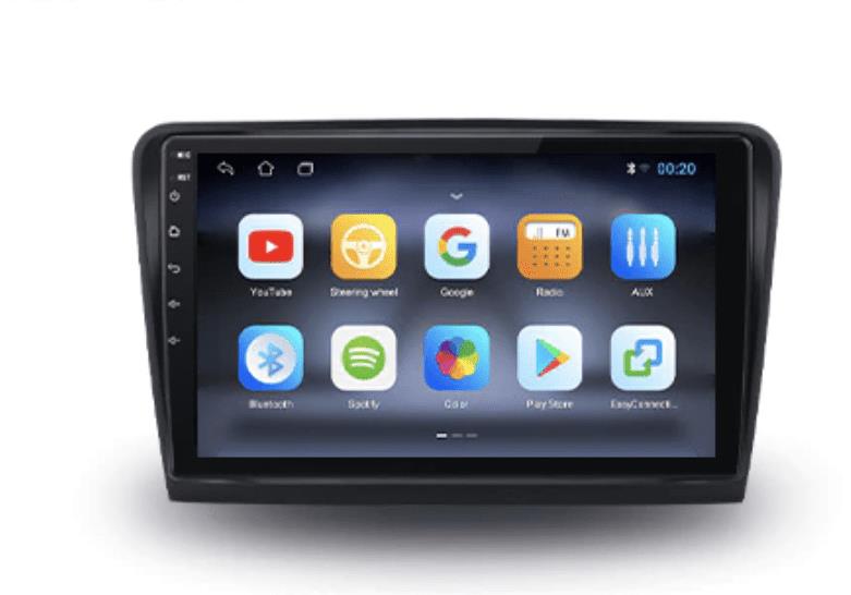 AWESAFE 10" 2din autorádio Skoda Superb 2 2008-2015 s WIFI, GPS NAVIGACE, KAMERA, Android rádio