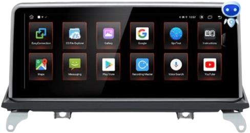 Ossuret 10" Android Autorádio do BMW X5 E70 X6 E71 2007-2013 Android 14.0 WIFI, GPS, USB, Bluetooth