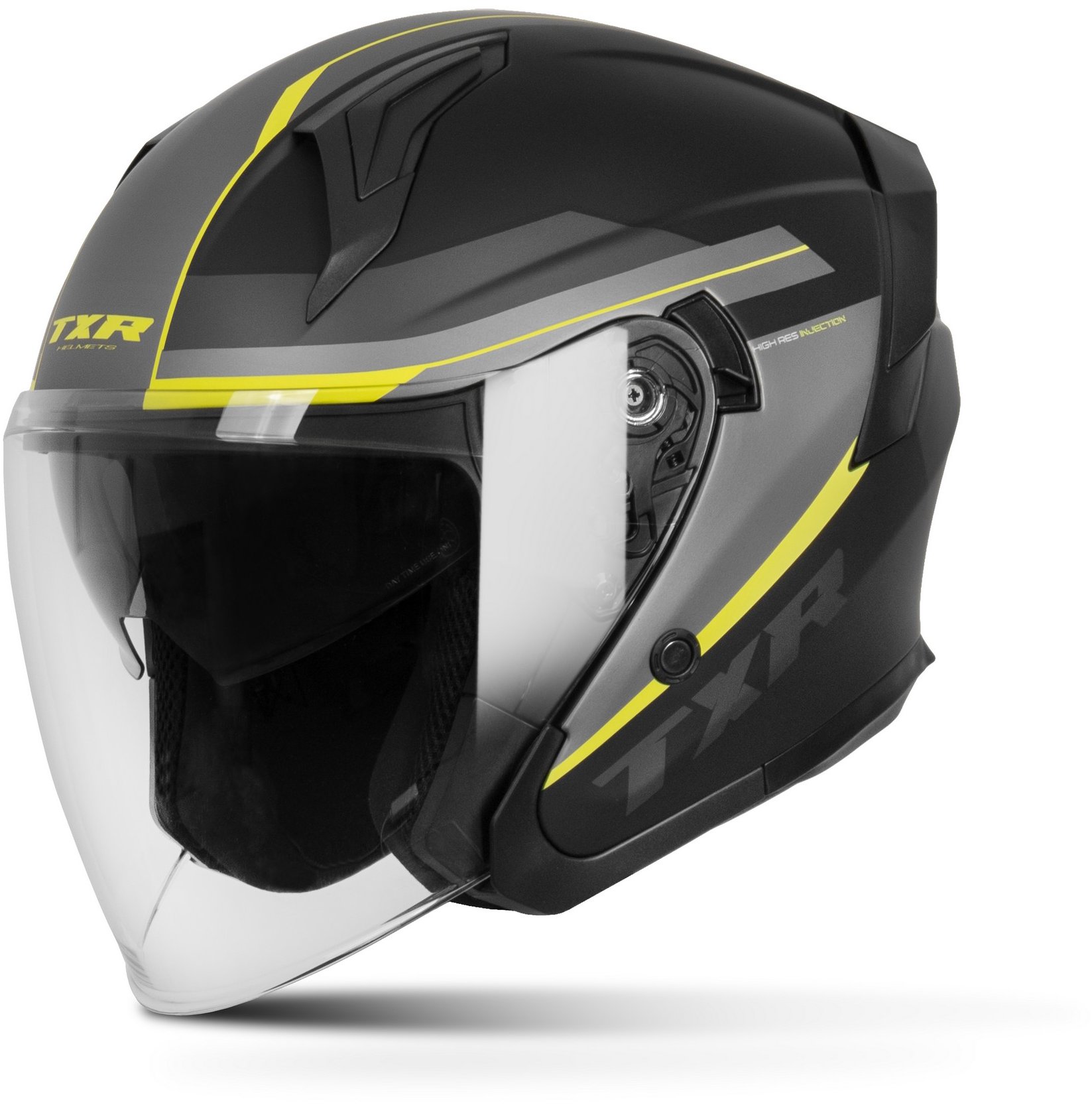 TXR City černo-šedo-fluo žlutá vel. XXL