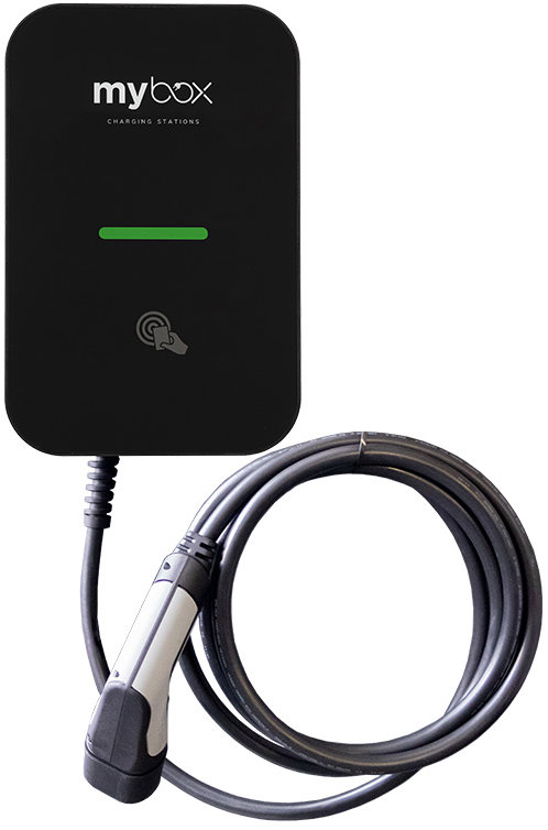 MyBox HOME 22kW - rovný kabel Typ2, 5m 2. gen, RFID autorizace