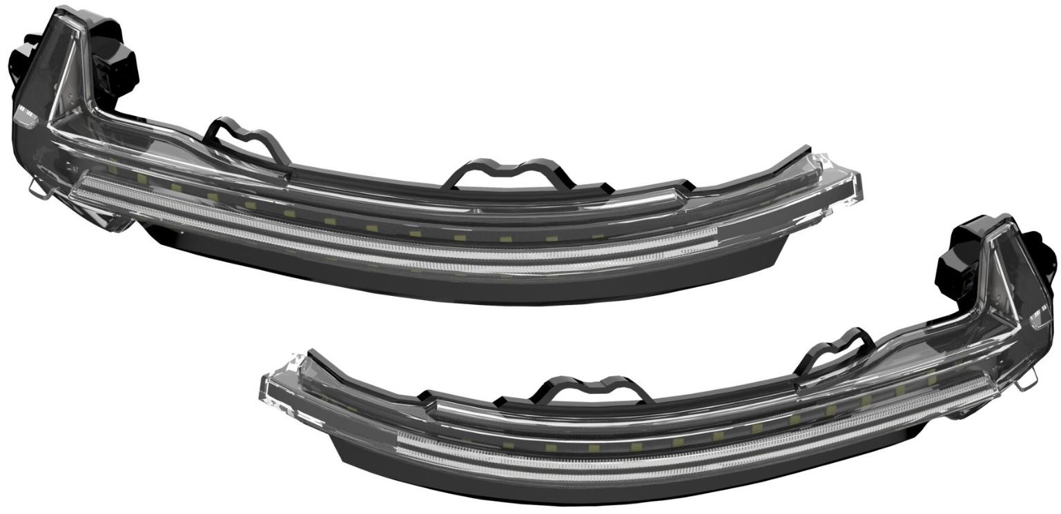 OSRAM Sada dynamických směrových světel v zrcátkách pro Audi A4/S4/RS4 , černá