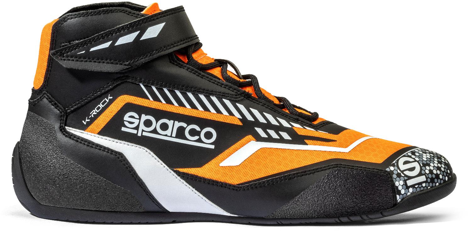 Sparco Kartingové boty K-ROCK, černo-oranžové, vel. 44