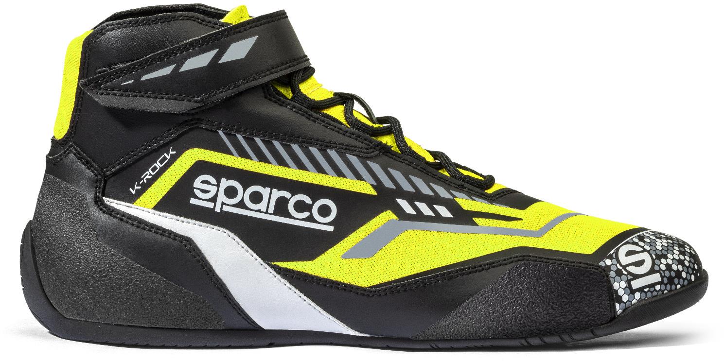 Sparco Kartingové boty K-ROCK, černo-žluté, vel. 45