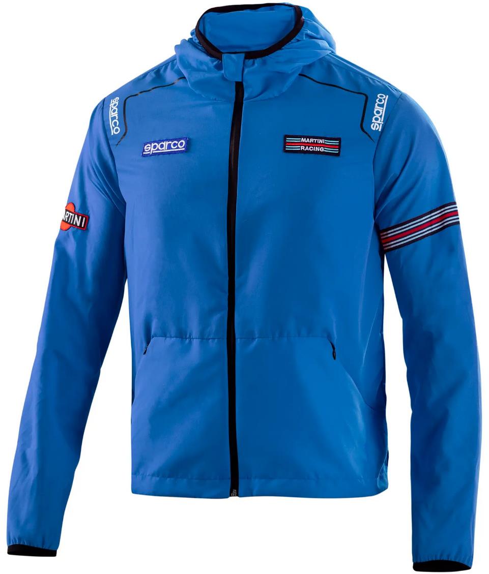 Sparco větrovka Martini Racing, barva modrá, velikost XXL