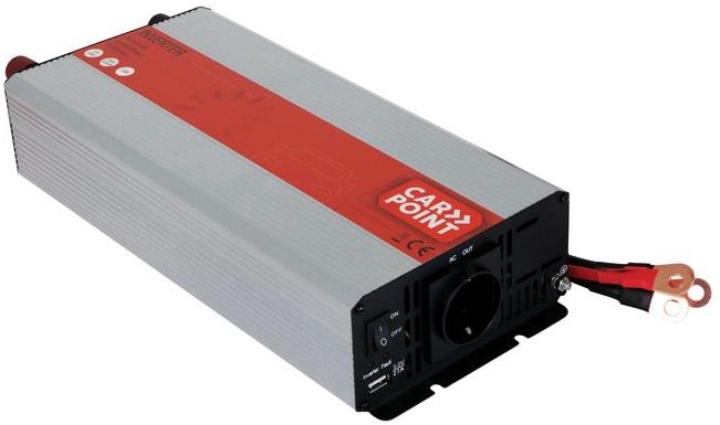 Carpoint Měnič napětí 12V na 230V 1500W
