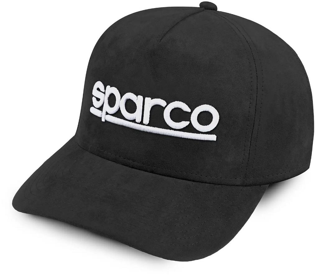 Sparco Kšiltovka Semišová, černá