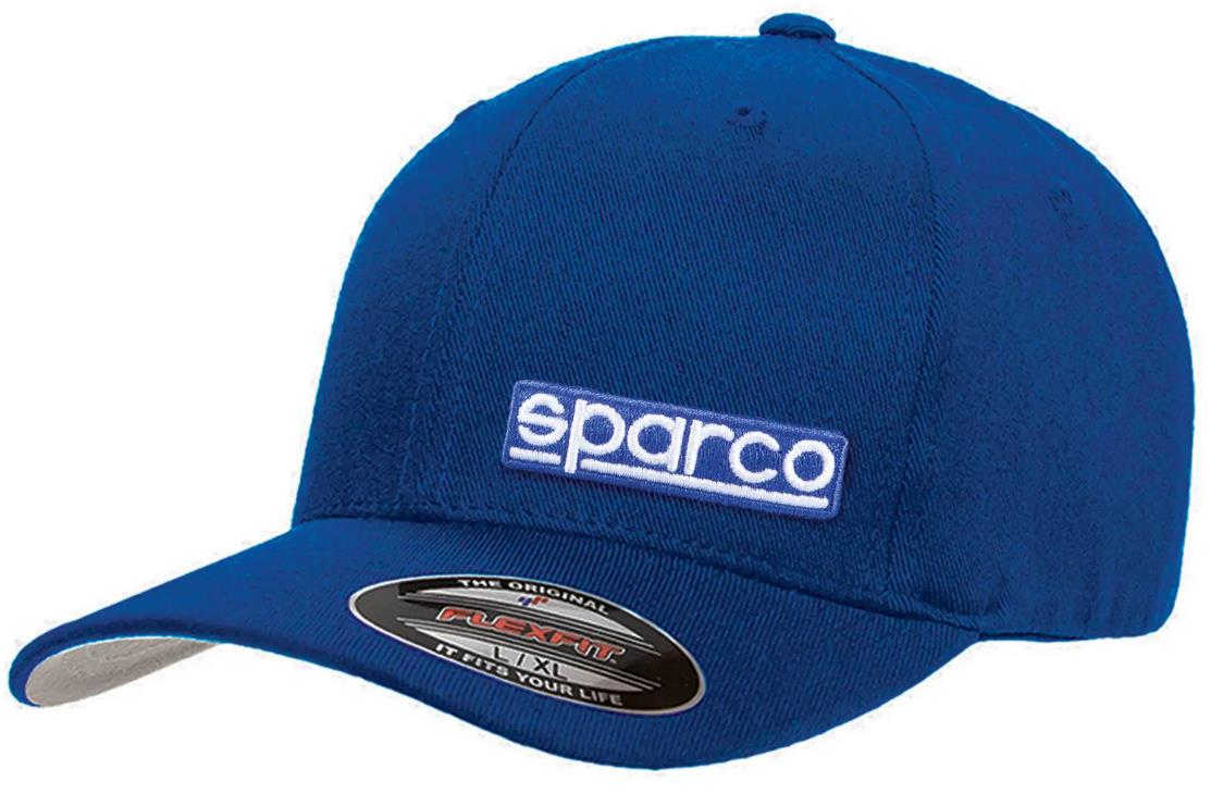 Sparco Kšiltovka Flexfit, modrá, velikost L-XL