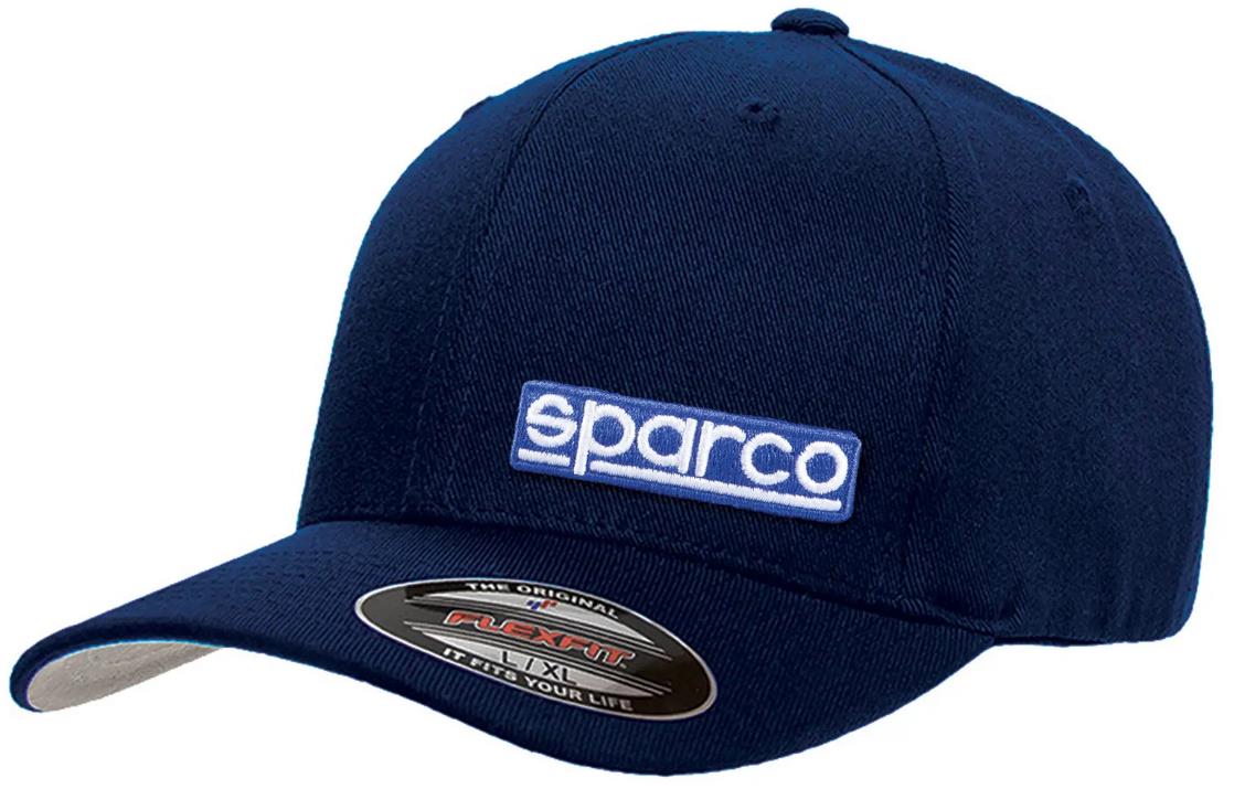 Sparco Kšiltovka Flexfit, tmavě modrá, velikost L-XL