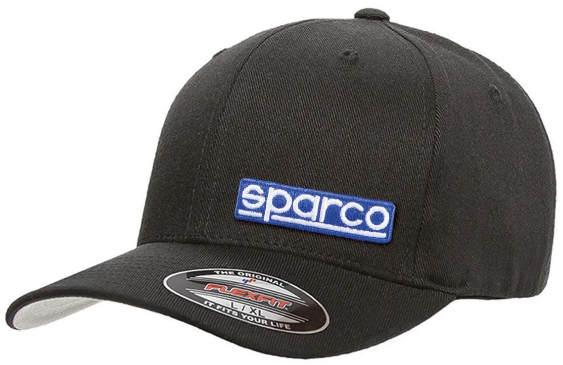 Sparco Kšiltovka Flexfit, černá, velikost L-XL