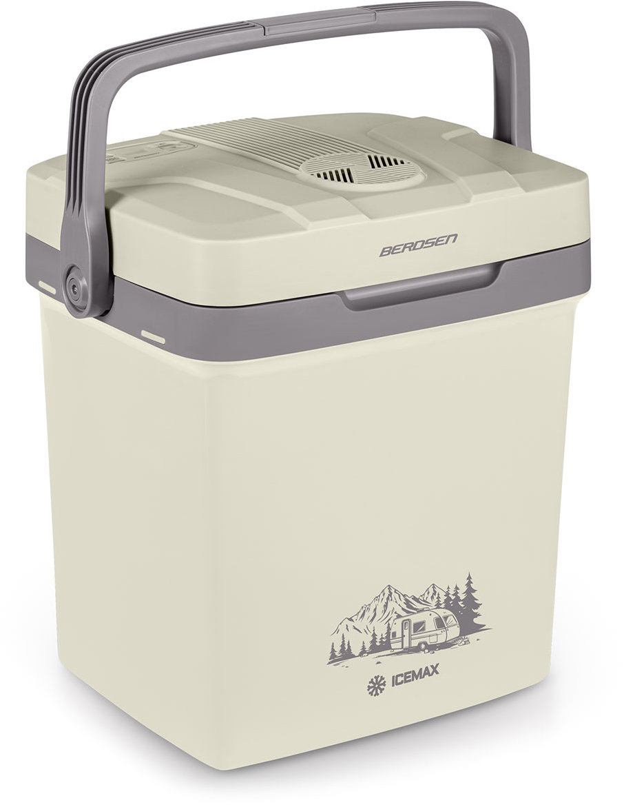 Berdsen Cestovní chladič Icemax 26 litrů Eco režim - krémový