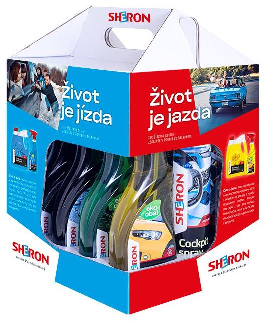 SHERON Dárkový box autokosmetiky