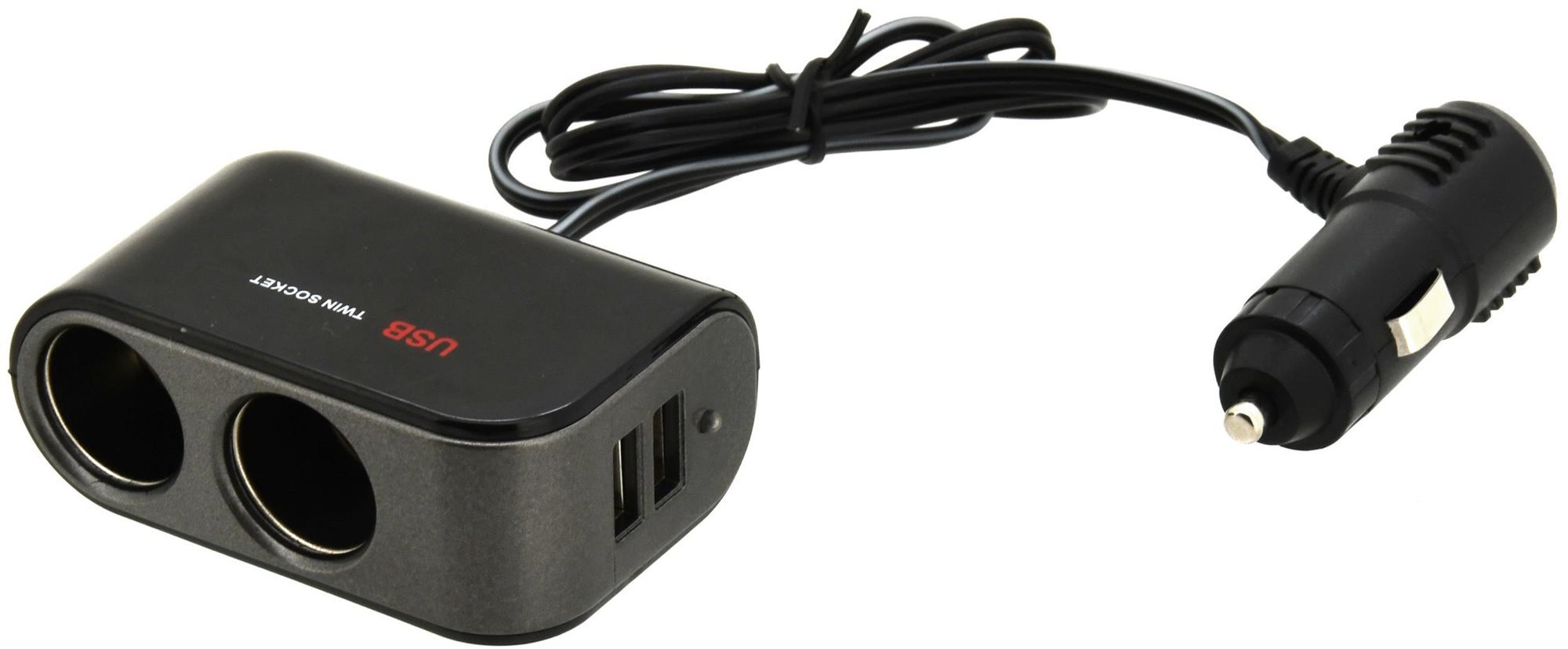 Compass Rozdvojka 12/24V + 2x USB 2100mA