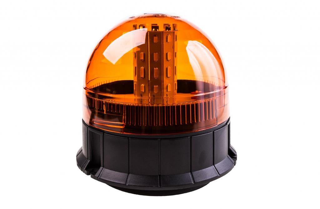 TT technology Výstražný LED maják, montáž na magnet, oranžový, 12 W, 12-24V (190L)