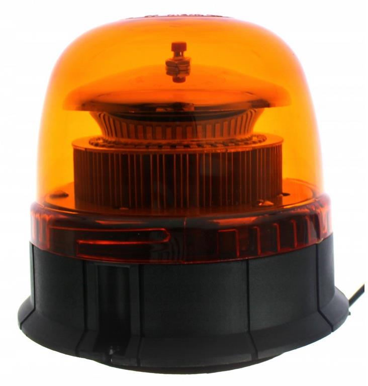 TT technology Výstražný LED maják, montáž na magnet, oranžový, 36 W, 12-24V (471)