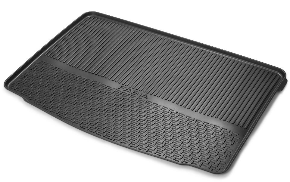 Škoda Ochranná plastová vložka do kufru Fabia III hatchback 2014+