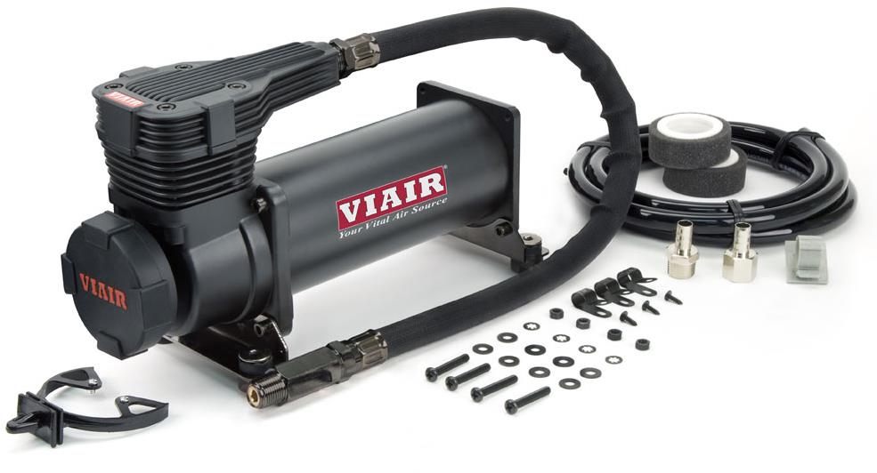 VIAIR 485C Stealth Black - vzduchový kompresor, 100% prac. cyklus při 200 PSI