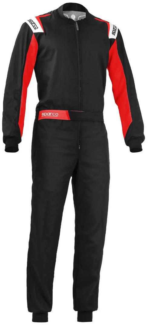 Sparco Kartingová kombinéza Rookie, barva černo/červená, vel. M