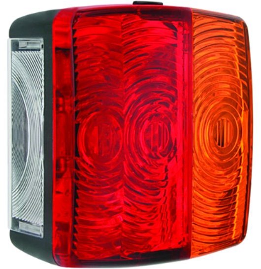 Wesem Sdružené světlo LT4.52100, 3dílné s osvětlením SPZ