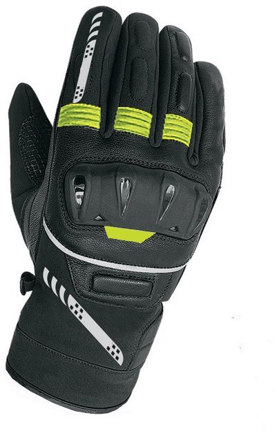 MAXX NF 4138 Rukavice letní - černozelené reflexní, velikost L