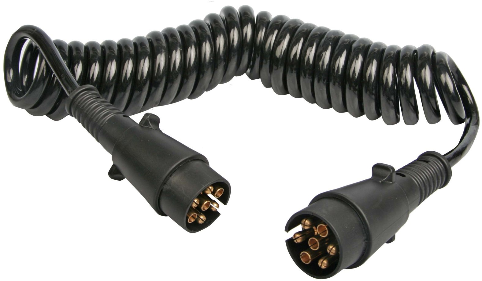 Multipa Propojovací kabel spirálový 2 × 7pin, 7 × 1 mm