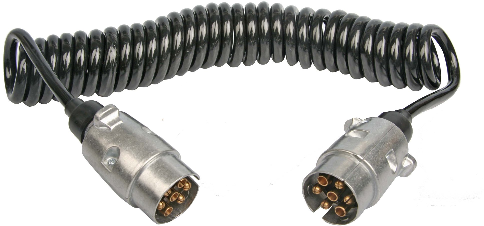 Multipa Propojovací kabel spirálový 2 × 7pin, 7 × 1 mm, AL
