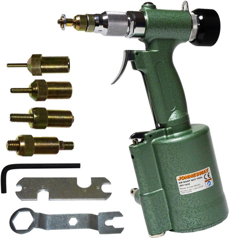 Jonnesway JAT-1035 Pneumatický nýtovač na nýtovací matice M4-M10