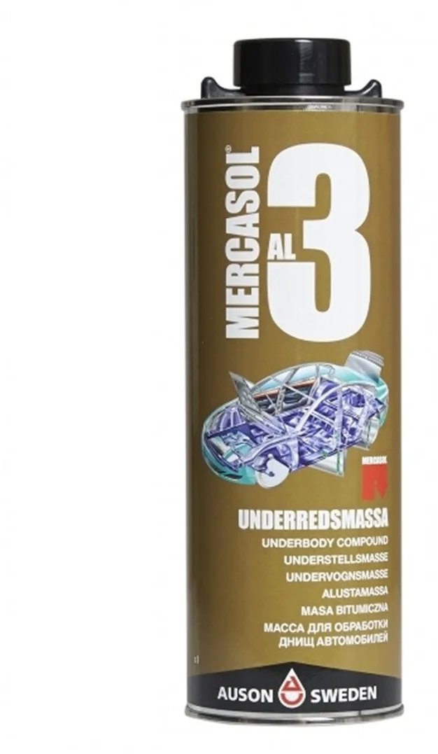 AUSON MERCASOL 3AL Nástřik podvozku na bázi vosku 1000 ml