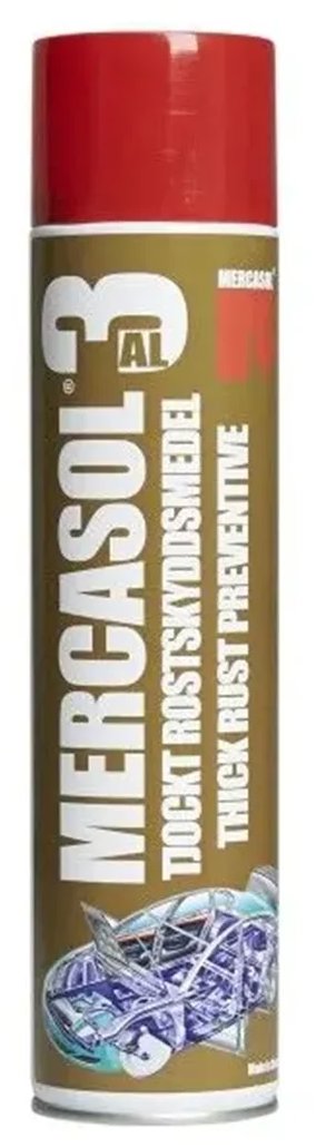 AUSON MERCASOL 3AL Nástřik podvozku na bázi vosku, sprej 600 ml