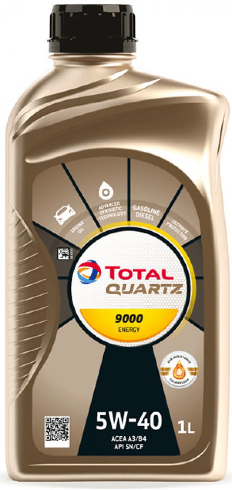 TOTAL Quartz 9000 5W-40 Energy 1L