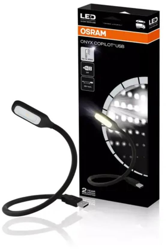 OSRAM ONYX COPILOT USB čtecí lampička