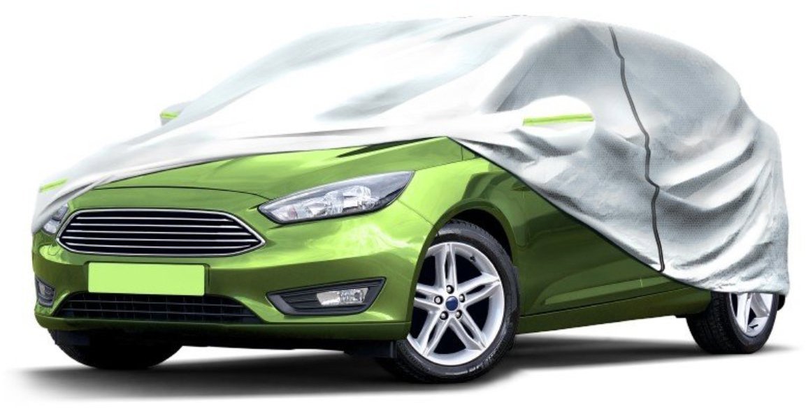 CARMOTION Plachta na auto, XL 540 cm