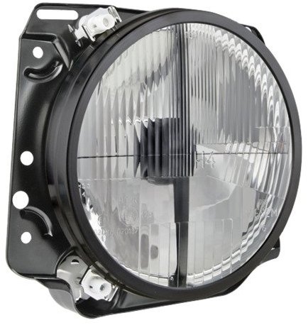 WESEM Parabola Fiat 126p RE.03008, 192 × 133 mm, patice H4, 3 - funkční