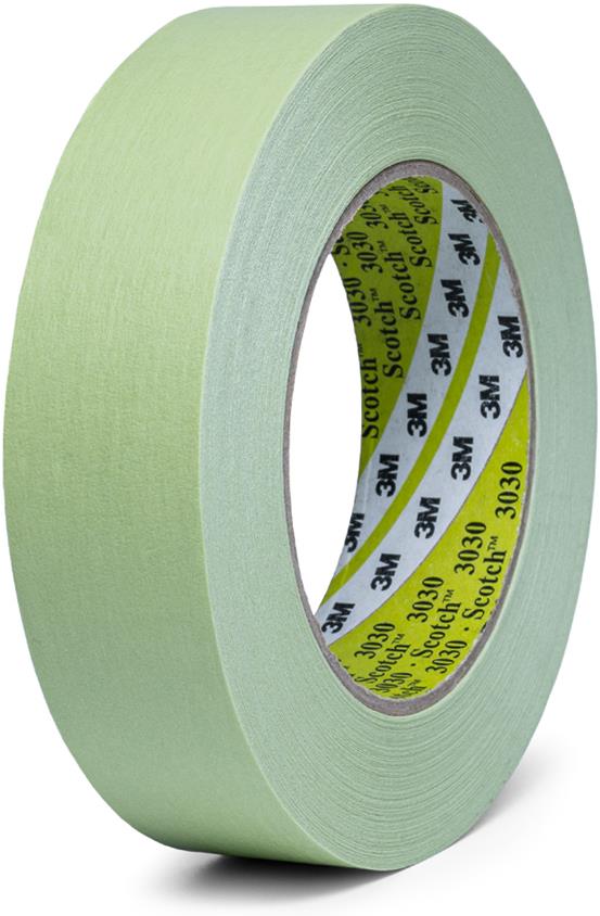 3M Voděodolná Maskovací páska 3030, zelená 30 mm × 50 m
