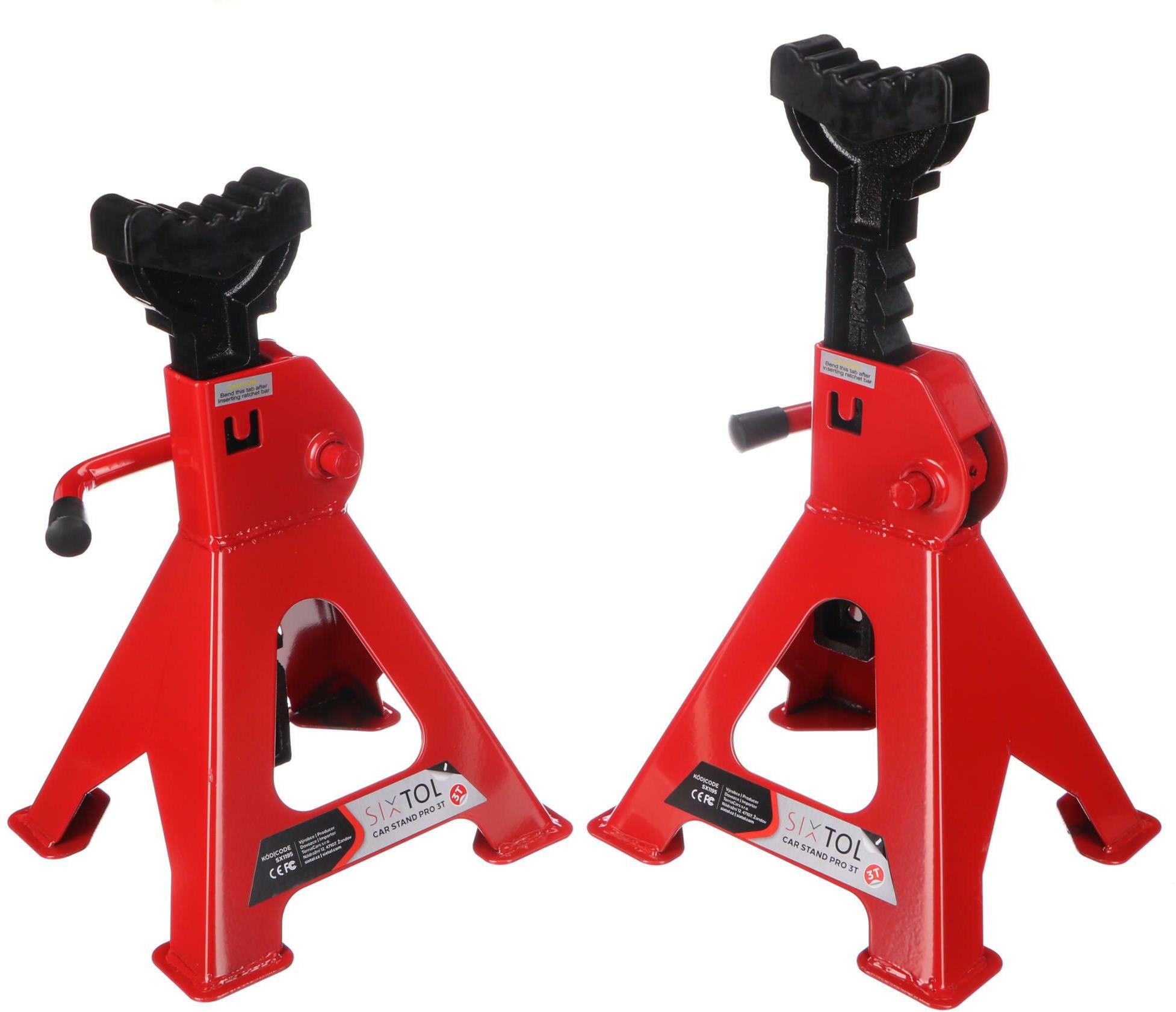 SIXTOL MECHANIC CAR STAND PRO 3T, 2 ks
