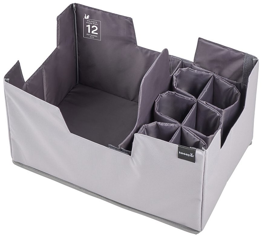 Keeeper Skládací nákupní organizér Neo set XL Graphite